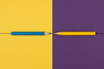 original y copia diferenciación visual